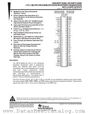SN74ABTH162460DLR datasheet pdf Texas Instruments