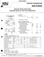 GA1A4Z-T2 datasheet pdf NEC