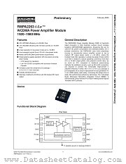RMPA2263 datasheet pdf Fairchild Semiconductor