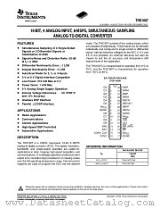THS1007CDAR datasheet pdf Texas Instruments