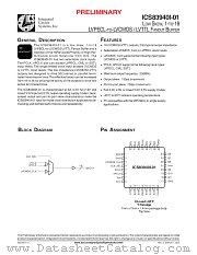 ICS83940I-01 datasheet pdf Texas Instruments