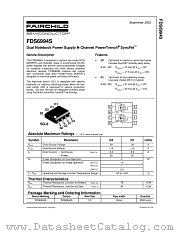 FDS6994S_NL datasheet pdf Fairchild Semiconductor