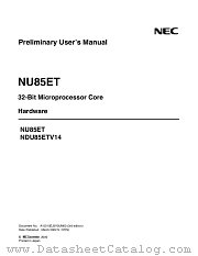 NDU85ETV14 datasheet pdf NEC