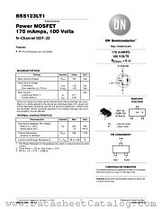 BSS123LT1G datasheet pdf ON Semiconductor