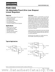 FAN1582D15X datasheet pdf Fairchild Semiconductor