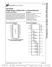 DS14C238WM datasheet pdf National Semiconductor