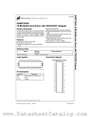 5962-9317402QXA(54ABT16244W-QML) datasheet pdf National Semiconductor