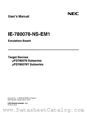 IE-780078-NS-EM1 datasheet pdf NEC