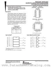 SNJ54ALS33AFK datasheet pdf Texas Instruments