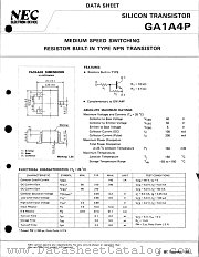 GA1A4P-T2 datasheet pdf NEC