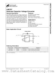 LM2767M5 datasheet pdf National Semiconductor