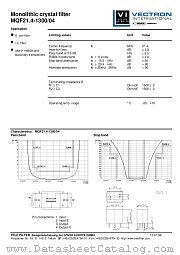 MQF21.4-1300/04 datasheet pdf Vectron