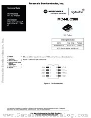 MC44BC380 datasheet pdf Freescale (Motorola)