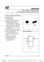 M29W010B90N1 datasheet pdf ST Microelectronics