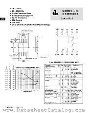 DSW25038 datasheet pdf DAICO Industries