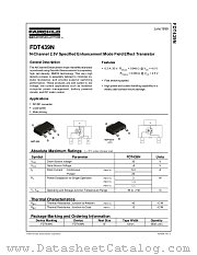 FDT439N_NL datasheet pdf Fairchild Semiconductor