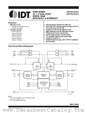 IDT70125L35JI8 datasheet pdf IDT