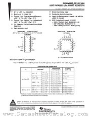 SN74LV166APWT datasheet pdf Texas Instruments