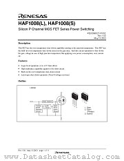 HAF1008S datasheet pdf Renesas
