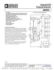 ADD8502ACP-REEL7 datasheet pdf Analog Devices