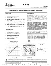 THS3202DR datasheet pdf Texas Instruments