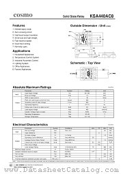 KSA440AC8 datasheet pdf Cosmo Electronics