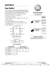 NL27WZ16 datasheet pdf ON Semiconductor