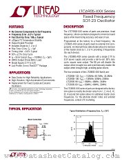 LTC6905-133 datasheet pdf Linear Technology