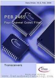 PEB 2465 H datasheet pdf Infineon