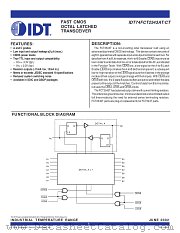 IDT74FCT2543ATSO datasheet pdf IDT