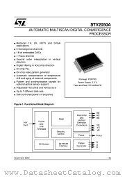 STV2050A datasheet pdf ST Microelectronics