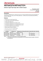 HD74ACT374 datasheet pdf Renesas
