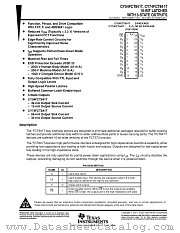CY74FCT841BTPC datasheet pdf Texas Instruments
