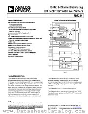 AD8384 datasheet pdf Analog Devices