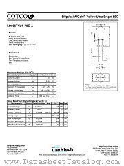 LO566TYL4-70G-A datasheet pdf Marktech Optoelectronics