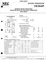 FA1A4P-L datasheet pdf NEC