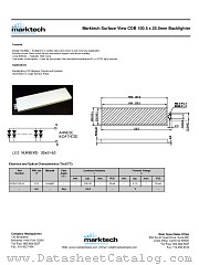 MTBL2136-G datasheet pdf Marktech Optoelectronics