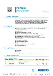 PCA8565TS/1 datasheet pdf Philips