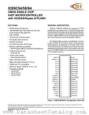 IC89C58 datasheet pdf ICSI