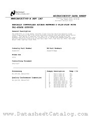 5962-9320701MXA datasheet pdf National Semiconductor