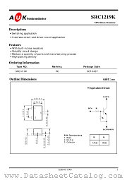 SRC1219K datasheet pdf AUK Corp