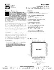 ICS873990 datasheet pdf Texas Instruments