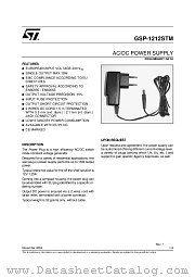 GSP-1212STM/1 datasheet pdf ST Microelectronics