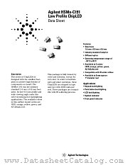 HSMH-C191 datasheet pdf Agilent (Hewlett-Packard)