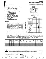 THS4001IDR datasheet pdf Texas Instruments