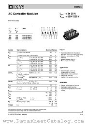 VWO35-12IO7 datasheet pdf IXYS