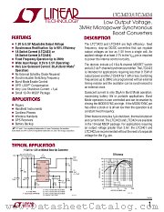 LTC3424 datasheet pdf Linear Technology