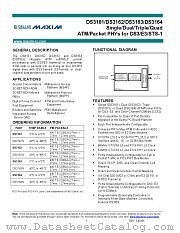 DS3161 datasheet pdf MAXIM - Dallas Semiconductor
