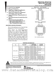 SN74LV174APWT datasheet pdf Texas Instruments