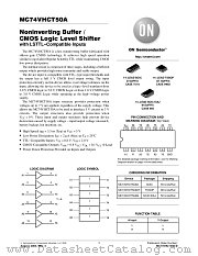 MC74VHCT50AM datasheet pdf ON Semiconductor